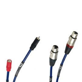 Chord Company - ClearwayX 2RCA na 2XLR - 1m