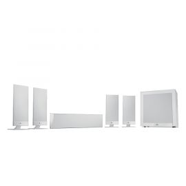 KEF T105 Home Theater Speaker System - Bílá