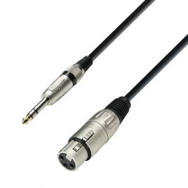 Adam Hall 3 Star JACK - XLR mikrofonní kabel 3M