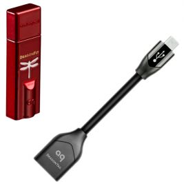 Audioquest DragonFly Red + DragonTail pro Android (Micro-USB)