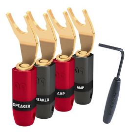 Audioquest SureGrip 300 BFA Spade Gold (set 4ks)