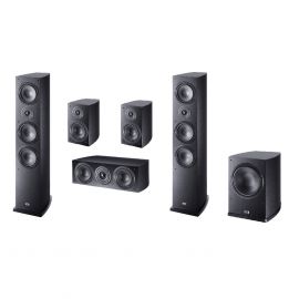 Heco Victa Elite 702 + 202 + C102 + Sub 252A - Černá