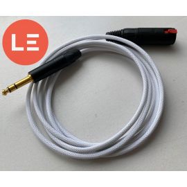 Prodlužovací audio kabel 6,35.mm Jack (M)  6,35 mm Jack (F)  2 m